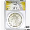 1881-CC Morgan Silver Dollar ANACS MS62