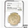 1927-D Silver Peace Dollar NGC AU58