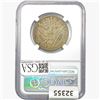 Image 2 : 1909 Barber Half Dollar NGC VF25
