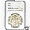 1898-S Morgan Silver Dollar NGC AU50
