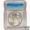 1922 Silver Peace Dollar ICG MS65