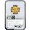 Image 2 : 1834 $5 Gold Half Eagle NGC XF4 Block 8 Plain 4 HM-2