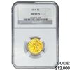 Image 1 : 1874 $3 Gold Piece NGC AU58 PL