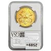 Image 2 : 1891-S $20 Gold Double Eagle NGC MS60 PL