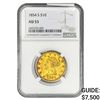 1854-S $10 Gold Eagle NGC AU53