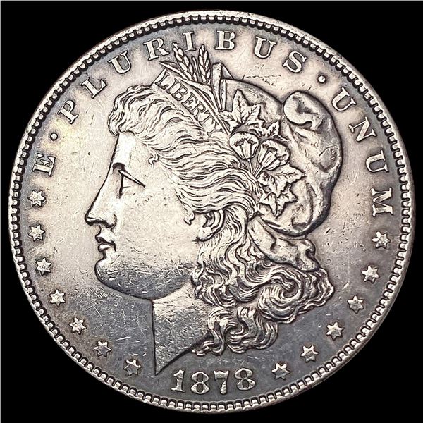 1878-S Morgan Silver Dollar CLOSELY UNCIRCULATED