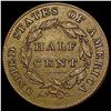 Image 2 : 1832 Classic Head Half Cent CHOICE AU