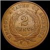 Image 2 : 1865 Two Cent Piece CLOSELY UNCIRCULATED