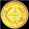 Image 2 : 1853 Rare Gold Dollar CLOSELY UNCIRCULATED