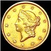 Image 1 : 1849 Rare Gold Dollar CLOSELY UNCIRCULATED