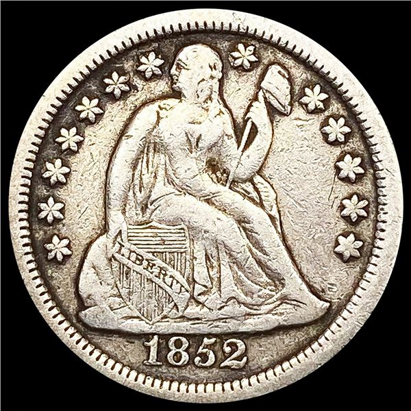 1852-O Seated Liberty Dime LIGHTLY CIRCULATED