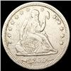 1855-S Arws Seated Liberty Quarter LIGHTLY CIRCULATED