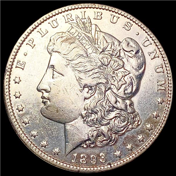 1893 Morgan Silver Dollar CLOSELY UNCIRCULATED