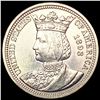 1893 Isabella Silver Quarter UNCIRCULATED