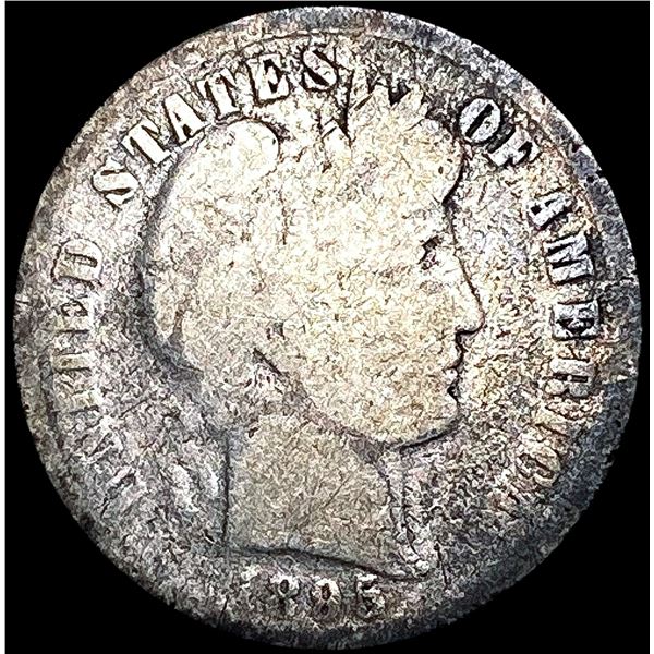 1895 Barber Dime NICELY CIRCULATED