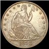 1858 Seated Liberty Half Dollar CHOICE AU