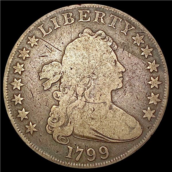 1799 Draped Bust Dollar NICELY CIRCULATED