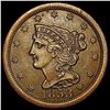 1853 Braided Hair Half Cent UNCIRCULATED