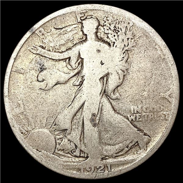 1921 Walking Liberty Half Dollar NICELY CIRCULATED