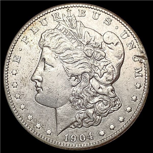 1904-S Morgan Silver Dollar CLOSELY UNCIRCULATED