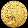 Image 1 : 1913 $2.50 Gold Quarter Eagle CLOSELY UNCIRCULATED