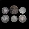 Image 2 : [6] Varied US Coinage (1851, 1867, (2) 1882, 1908-D, 1909-D) NICELY CIRCULATED