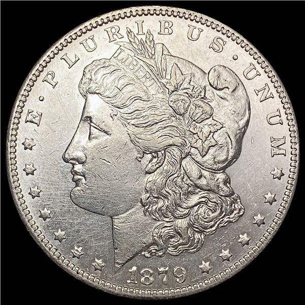 1879-S Rev of '78 Morgan Silver Dollar CHOICE AU