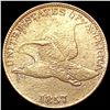 1857 Flying Eagle Cent NEARLY UNCIRCULATED