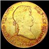 1814 Spain .7615oz Gold 8 Escudos LIGHTLY CIRCULATED