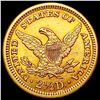 Image 2 : 1906 $2.50 Gold Quarter Eagle UNCIRCULATED