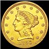 1853 $2.50 Gold Quarter Eagle NEARLY UNCIRCULATED