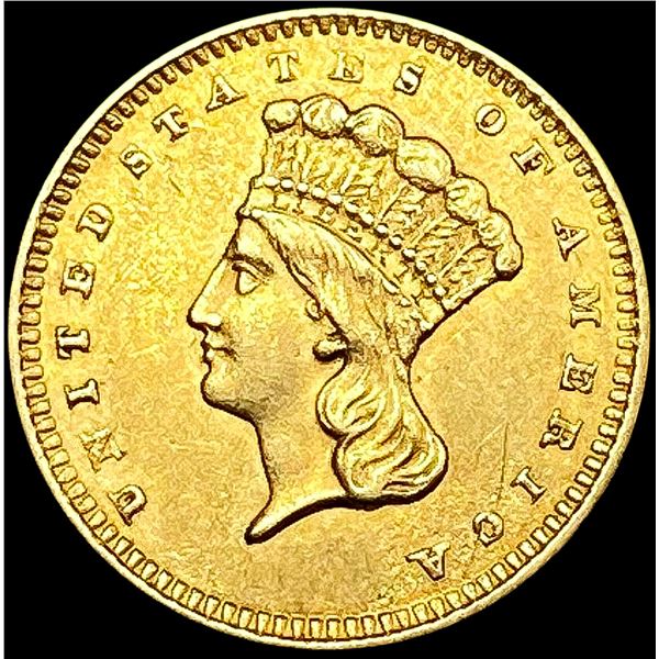 1861 Rare Gold Dollar UNCIRCULATED