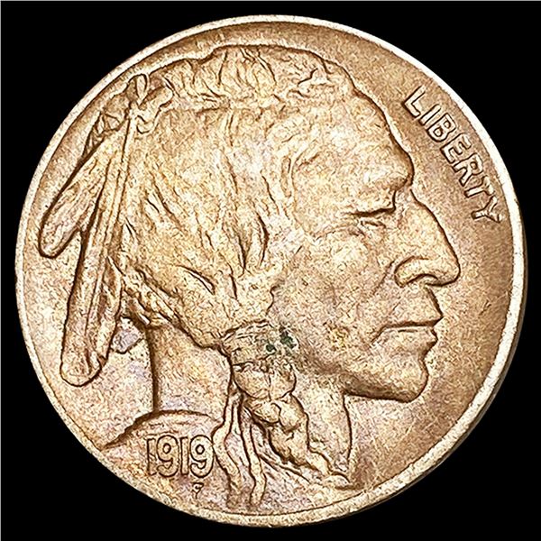 1919-S Buffalo Nickel NEARLY UNCIRCULATED