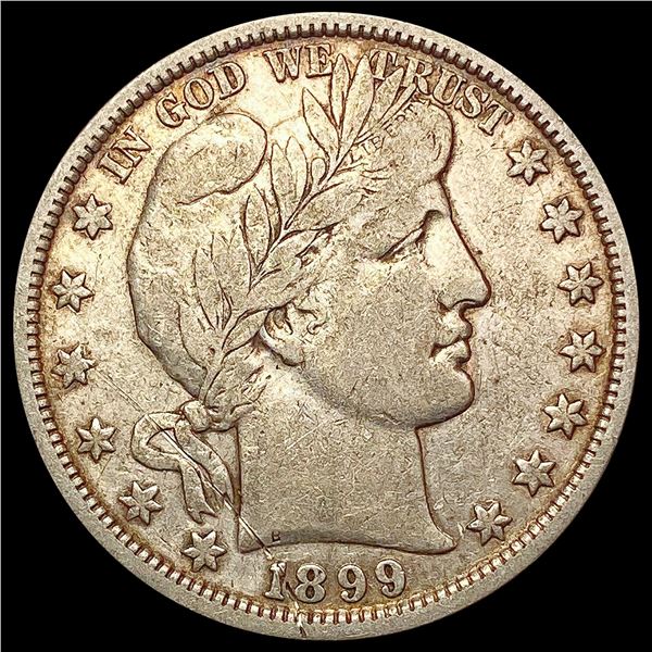 1899 Barber Half Dollar NEARLY UNCIRCULATED