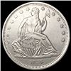 1839 Seated Liberty Half Dollar CHOICE AU