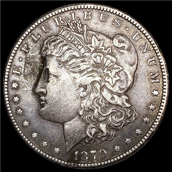 1879-CC VAM Morgan Silver Dollar NEARLY UNCIRCULATED