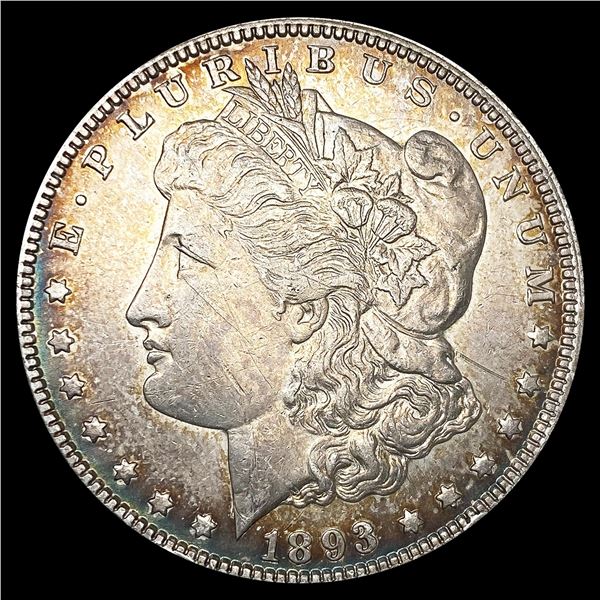 1893-O Morgan Silver Dollar CHOICE AU