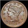 1851 Braided Hair Large Cent LIGHTLY CIRCULATED