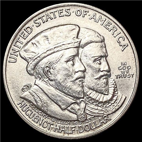 1924 Huguenot Half Dollar UNCIRCULATED