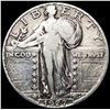 1927-S Standing Liberty Quarter LIGHTLY CIRCULATED
