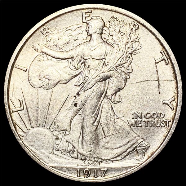1917 Walking Liberty Half Dollar UNCIRCULATED