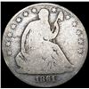1861-O Seated Liberty Half Dollar NICELY CIRCULATED