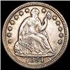 1851-O Seated Liberty Half Dime CLOSELY UNCIRCULATED