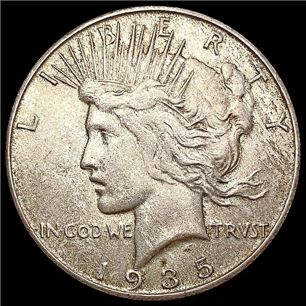 1935-S Silver Peace Dollar CLOSELY UNCIRCULATED