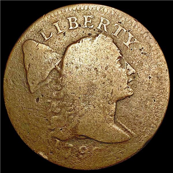 1796 Liberty Cap Large Cent NICELY CIRCULATED