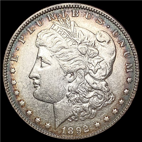 1892 Morgan Silver Dollar CLOSELY UNCIRCULATED