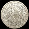 Image 2 : 1853 Arrows, Rays Seated Liberty Quarter CLOSELY UNCIRCULATED