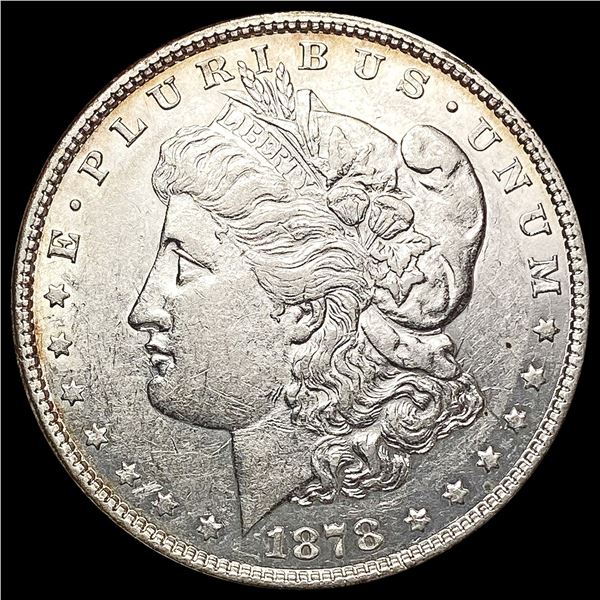 1878 Morgan Silver Dollar CLOSELY UNCIRCULATED