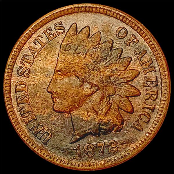 1872 Indian Head Cent LIGHTLY CIRCULATED