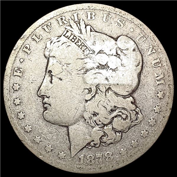 1878-CC Morgan Silver Dollar NICELY CIRCULATED